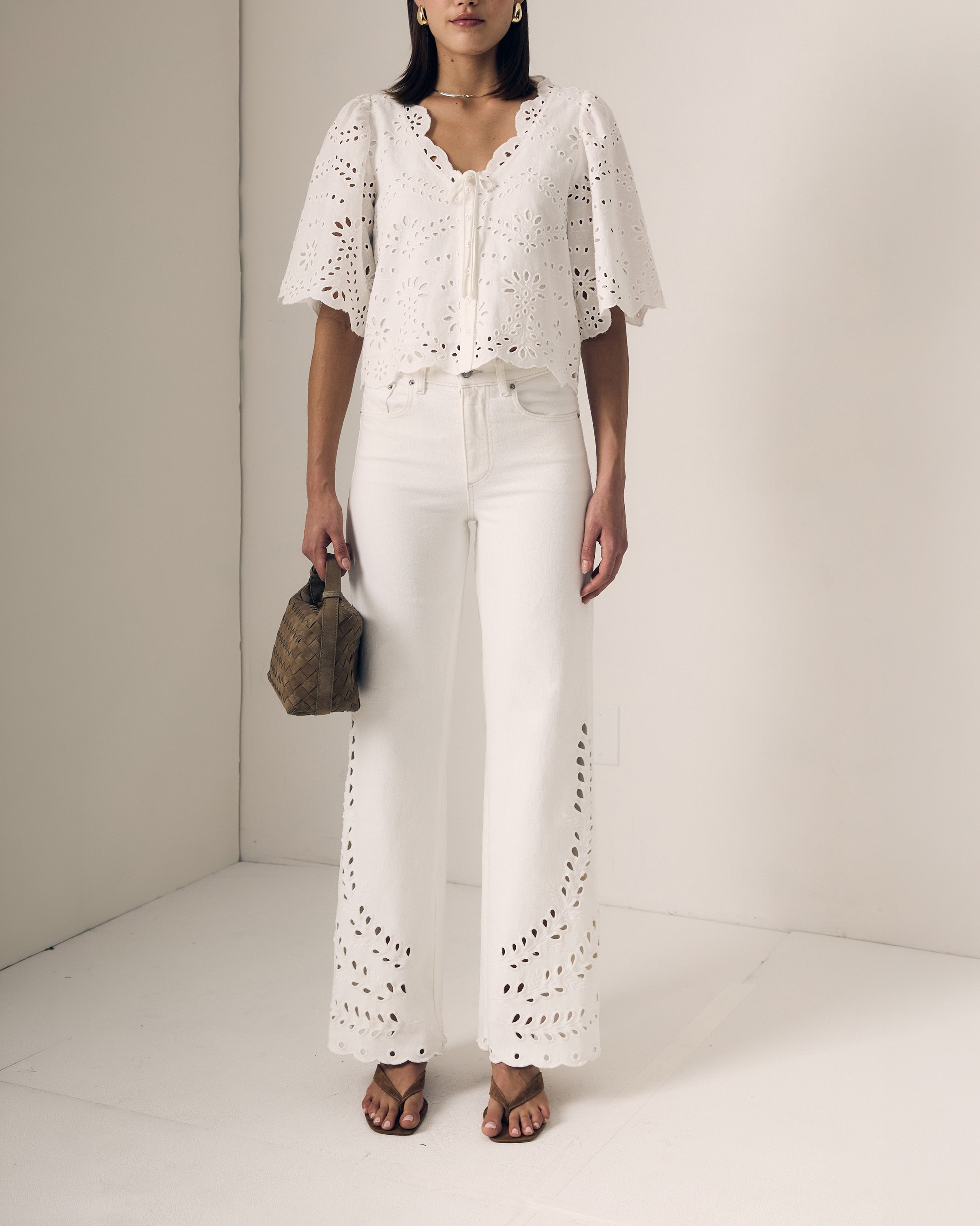 Column Eyelet Jean – LE JEAN