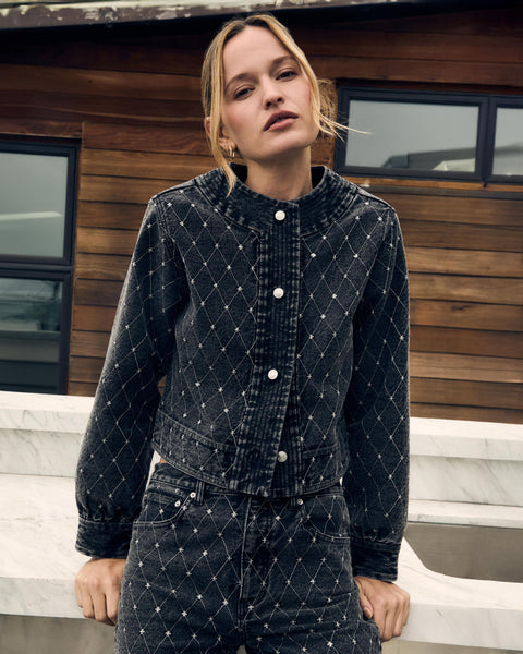 Diamond Stitch Jacket