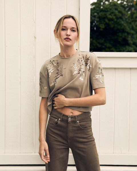 Sequin Tee