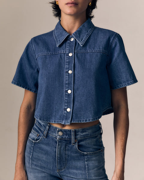 Short Sleeve Swing Shirt