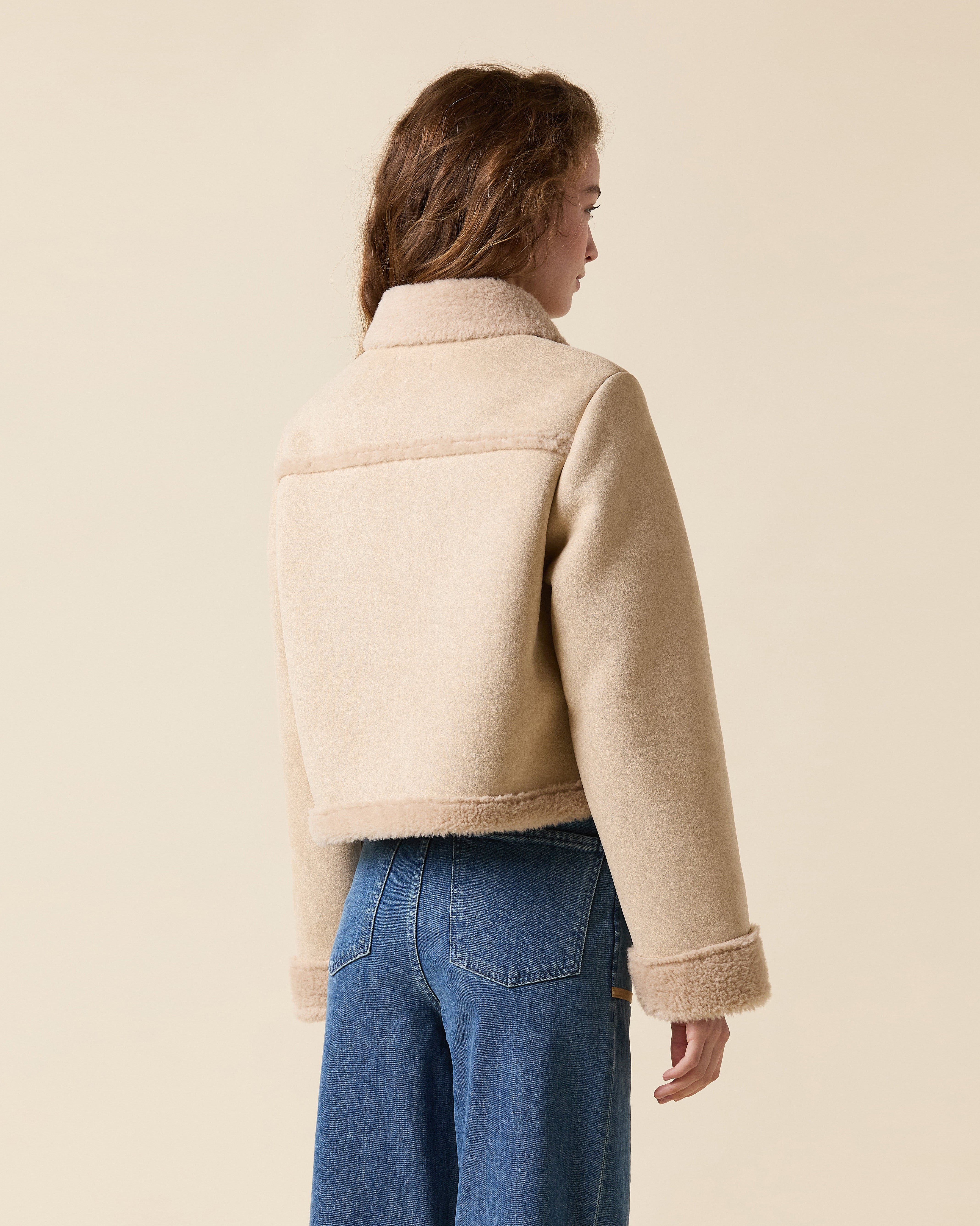 Astra Shearling Jacket – LE JEAN