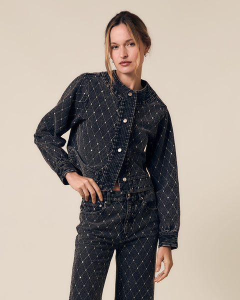 Diamond Stitch Jacket