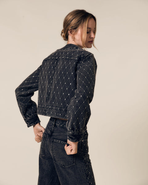 Diamond Stitch Jacket