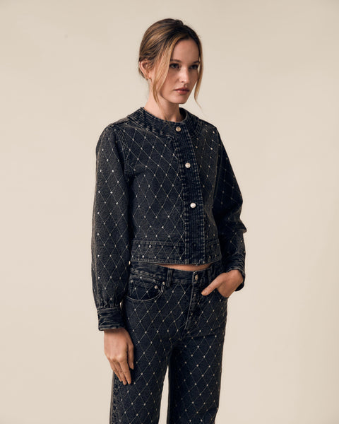 Diamond Stitch Jacket