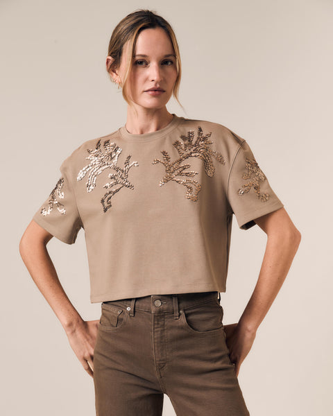 Sequin Tee
