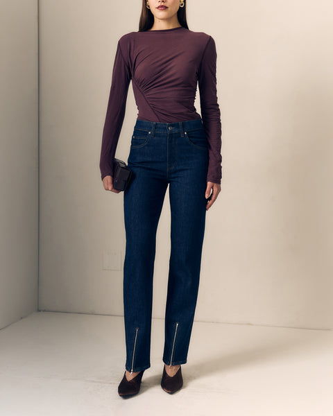 Slim Zipper Hem