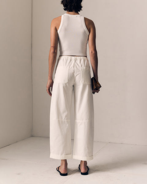 Mara Sateen Drawstring Pant