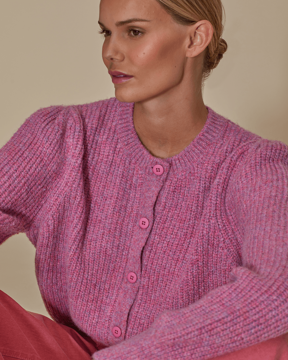 LENO（リノ）の「【LENO×JS】 ALPAKA CARDIGAN（カーディガン