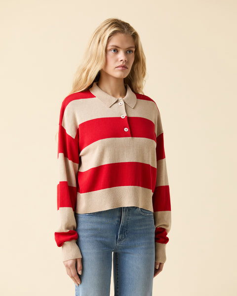 Cotton Cashmere Polo