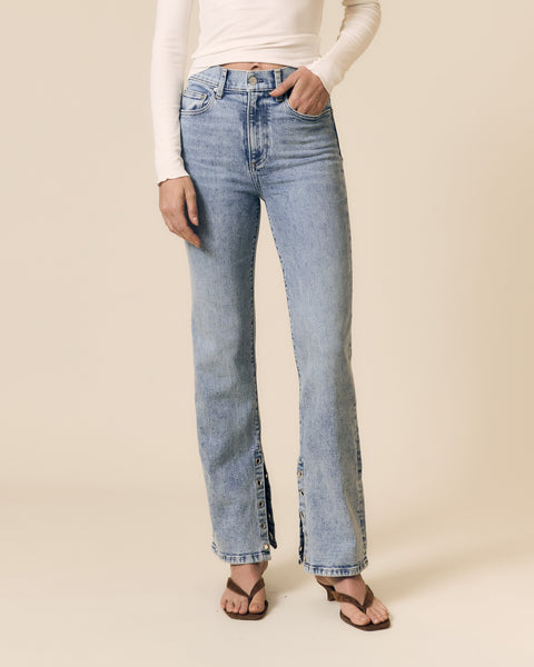 Diamond Eyelet 90s Straight