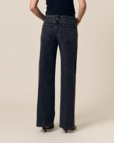 Column Jean w/ Diamond Stitch